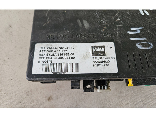 Блок комфорта 9643493480, 73003112   Citroen Xsara   