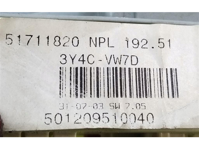   Pojistková skříňka 51711820   Fiat Stilo 2003
