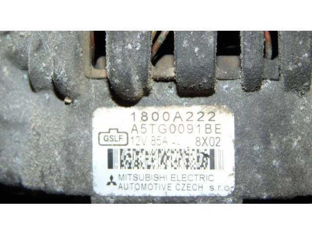 Генератор 1800A222, A5TG0091BE   Mitsubishi Colt 1.1     
