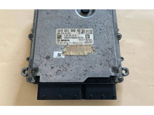 Блок управления двигателем Блок управления A6519004201, 0281010731   Mercedes-Benz GLE AMG (W166 - C292)