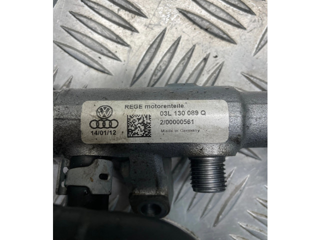 Топливная рампа 03L130089Q, 2J00000561   Audi A6 S6 C7 4G   для двигателя Cgl