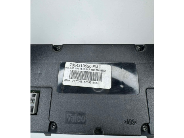 Блок управления климат-контролем 7354319520 Fiat Croma