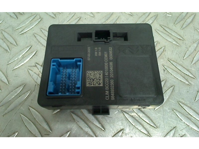 Турбина Блок управления кондиционера воздуха / климата/ печки (в салоне) Citroen C4 Aircross 9848932380, 9848932380 для двигателя ZKX(ZK01)