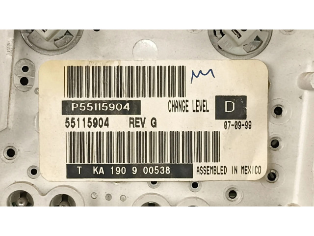 Модуль блока управления кондиционером P55115904, 190900538 Jeep Grand Cherokee (WJ)