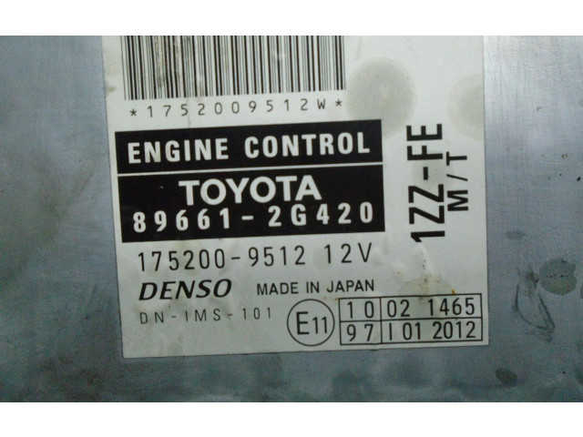 Řídící jednotka 1752009512 Toyota Celica T230