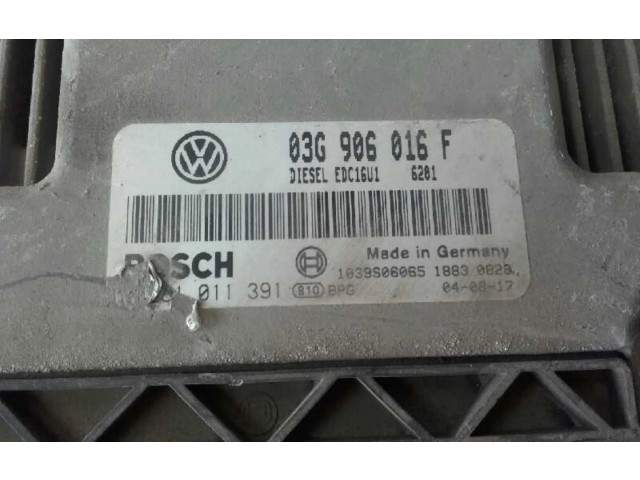 Řídící jednotka 03G906016F Volkswagen Caddy