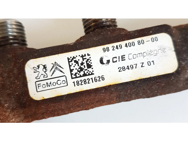 Vstřikovací lišta 982494008000, 182821626 Citroen Berlingo pro naftový motor 0.0 DV6FD BHY