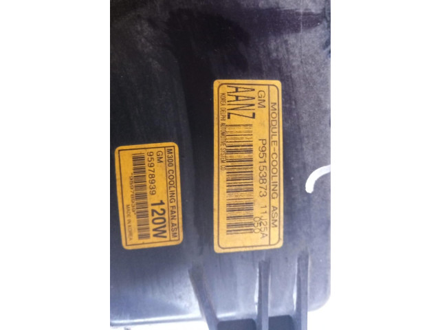 Электрический вентилятор радиаторов 95978939, 95978939 Chevrolet Spark