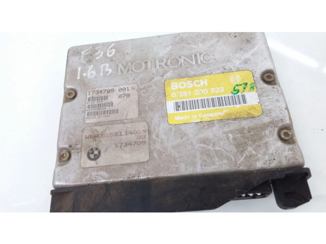 Řídící jednotka 0261200522, 1734709 BMW 3 E36 1993
