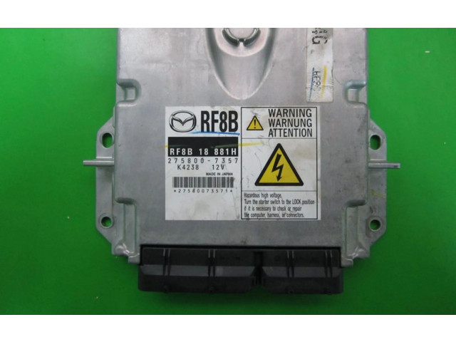 Блок управления двигателем Блок управления RF8B18881H, 275800-7357 Mazda 3 I