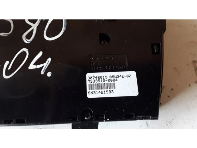 Блок управления климат-контролем 30746019 Volvo S80