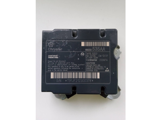 Блок подушек безопасности 68233535AA, 5WY89350   Chrysler Town & Country V