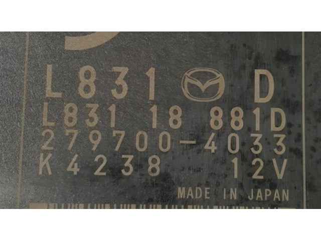 Блок управления L83118881D Mazda MX-5 NC Miata