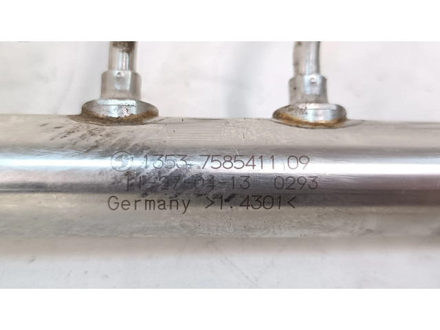 Vstřikovací lišta 7585411, 1353758541109 BMW X1 E84 pro benzínový motor 2.0 N20B20A