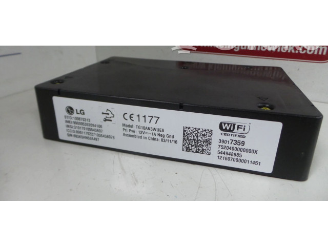 Блок управления 39017359, 84363412 Vauxhall Astra K