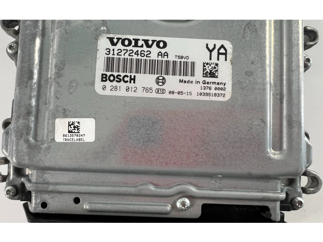 Блок управления двигателем Блок управления 31272462AA, 0281012765   Volvo V70