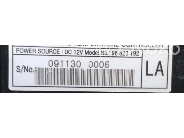 Блок управления климат-контролем 96820192, 96820192 Chevrolet Captiva