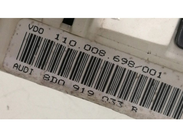Панель приборов 8D0919033B, 110008698 Audi A4 S4 B5 8D