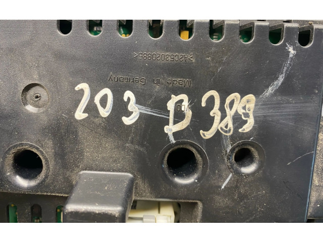 Přístrojová deska Mercedes-Benz C W203 2003 A2035405047, 2035405047