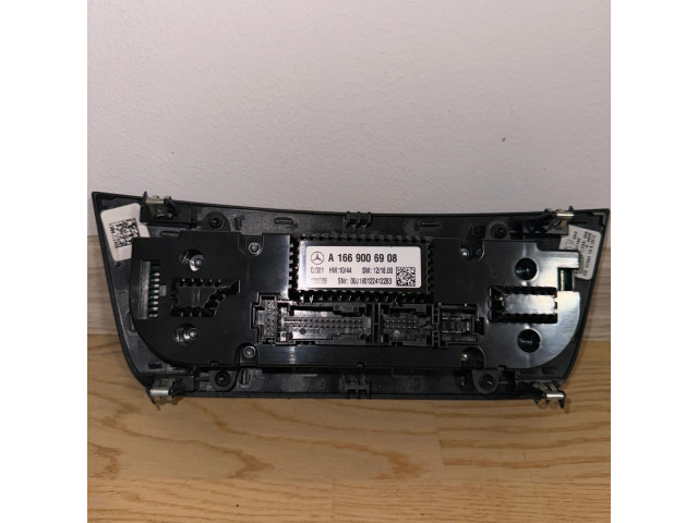 Блок управления климат-контролем A1669006908, 120829 Mercedes-Benz ML W166