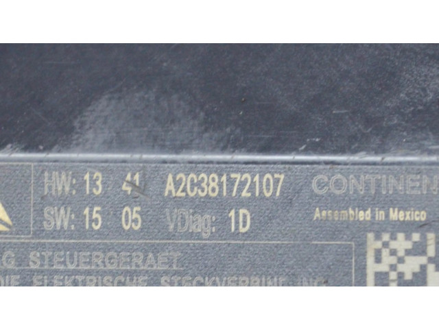 Блок управления надувных подушек