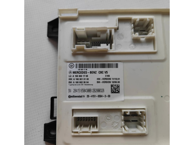 Блок комфорта A1669019100, A1669023004 Mercedes-Benz GL X166