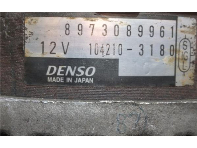 Генератор 8973089961 Renault Vel Satis