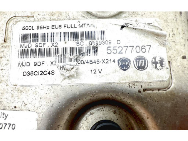 Блок управления двигателя MJD9DFX2, 55277067 Fiat 500L