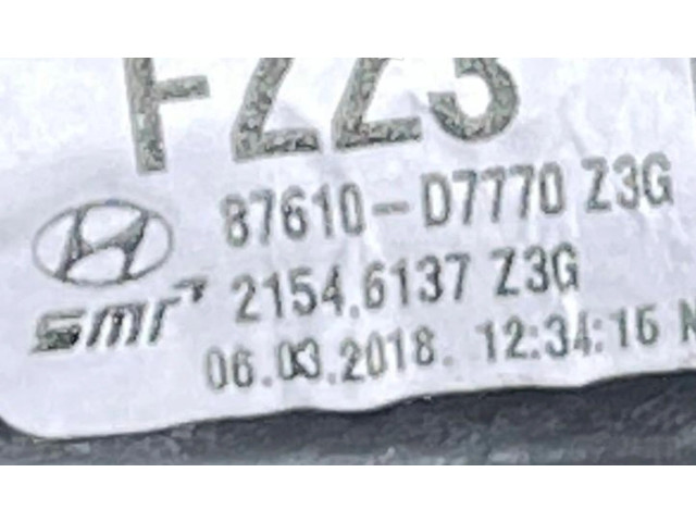 Zpětné zrcátko Hyundai Tucson LM 2012 87610-D7770