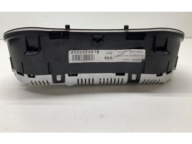 Панель приборов 8L0920900K, 8L0920900K Audi A3 S3 8P