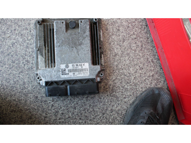 Блок управления двигателя 03G906016HF, 0281012292 Skoda Octavia Mk2 (1Z)