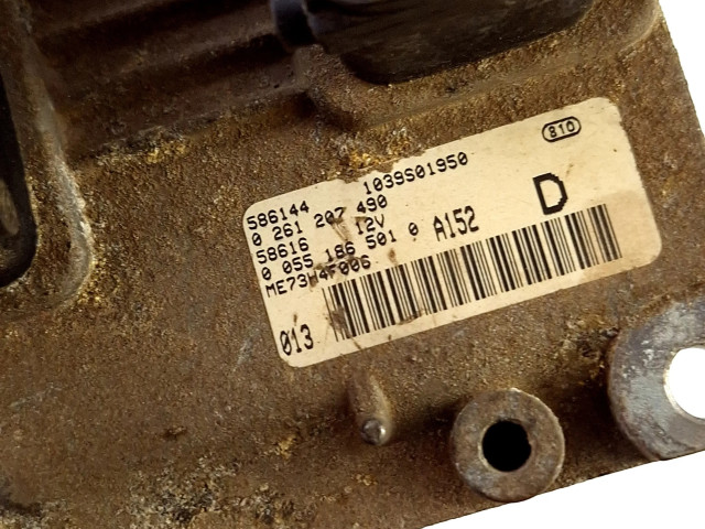 Блок управления двигателем Блок управления 1039S01950, 0261207490   Fiat Albea