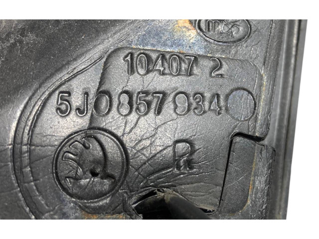 Зеркало электрическое Skoda Fabia Mk2 (5J) 2007 - 2014 года