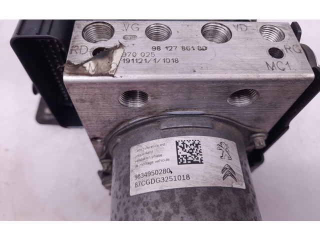 Блок управления АБС 9834950280, 9812786180 Citroen Berlingo