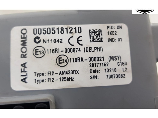 Pojistková skříňka 00505181210, 00505181210 Alfa Romeo Mito 2010