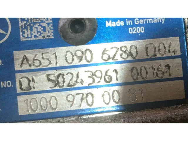 Turbodmychadlo Турбина A6510906280, A6510904280 Mercedes-Benz SLK R172 2.2 651.900