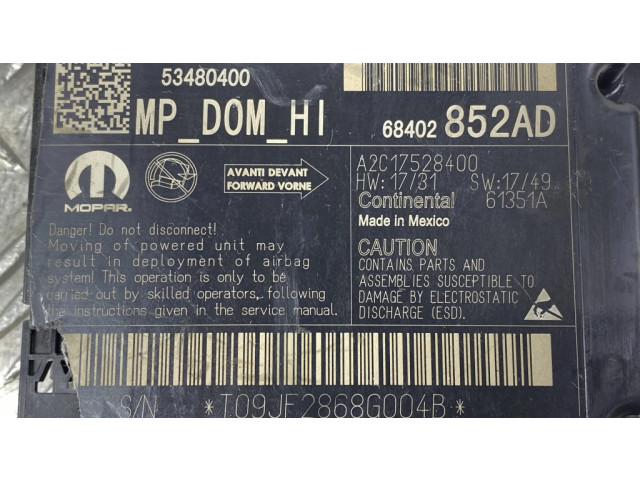 Блок подушек безопасности 68402852AD Jeep Compass