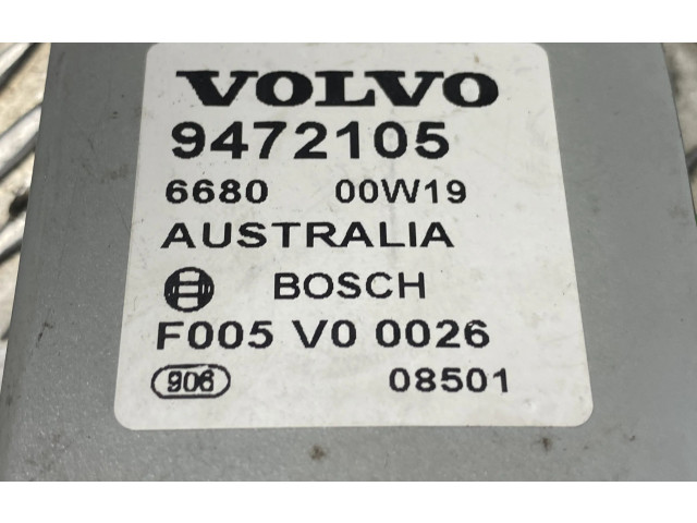 Поршень Блок управления сигнализации 9472105, 6680 Volvo S80