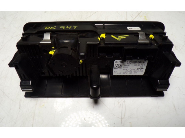 Блок управления климат-контролем 8X0820043C6PS, 8X0820043C Audi A1