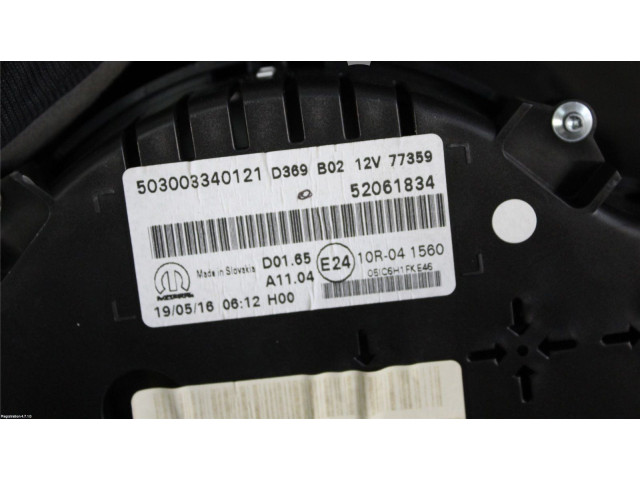Панель приборов 52105243, 52061834 Fiat 500X