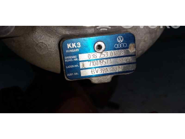  Турбина Skoda Fabia Mk2 (5J)  BV39A0019, KKK         