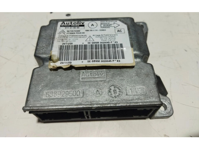 Блок подушек безопасности 9673576980 Citroen Berlingo