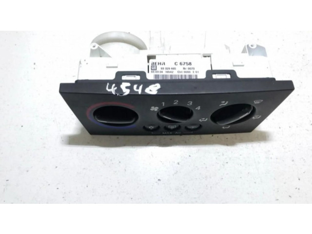 Блок управления климат-контролем 93329465, c6758   Opel Meriva A