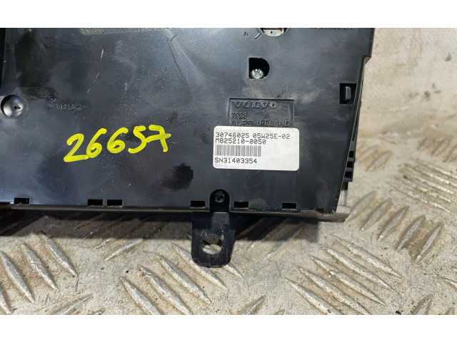 Блок управления климат-контролем 30746025 Volvo XC90