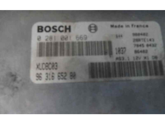 Řídící jednotka 0281001669   Citroen Berlingo 