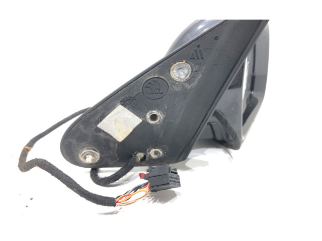 Зеркало электрическое Skoda Octavia Mk2 (1Z) 2004 - 2013 года