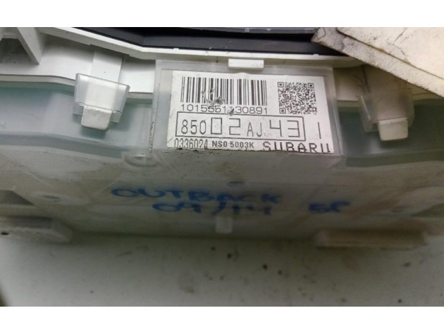 Панель приборов Subaru Outback