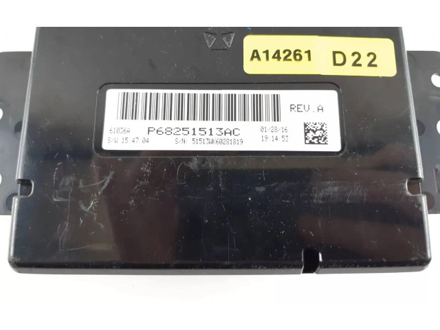 Блок управления климат-контролем 68251513AC, P68251513AC   Jeep Grand Cherokee