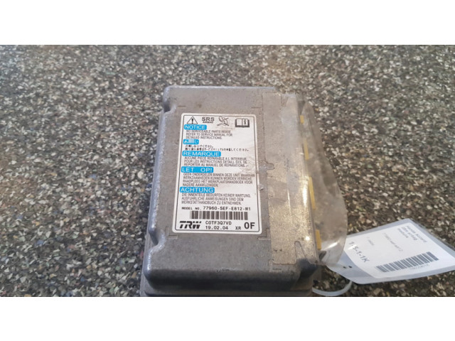 Блок подушек безопасности 77960SEF Honda Accord