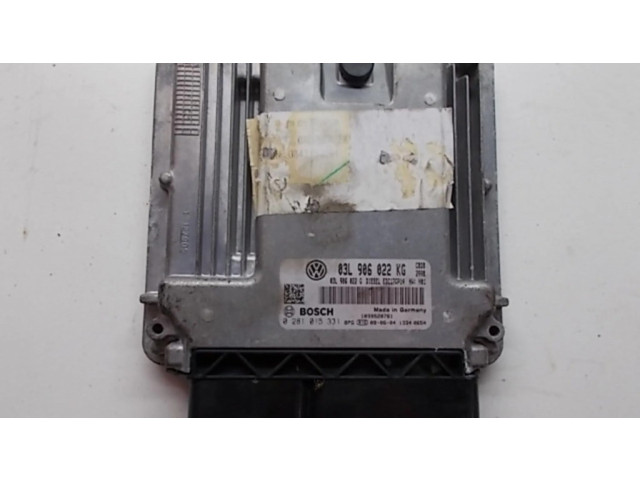 Блок управления двигателя 03L906022KG Volkswagen Golf V